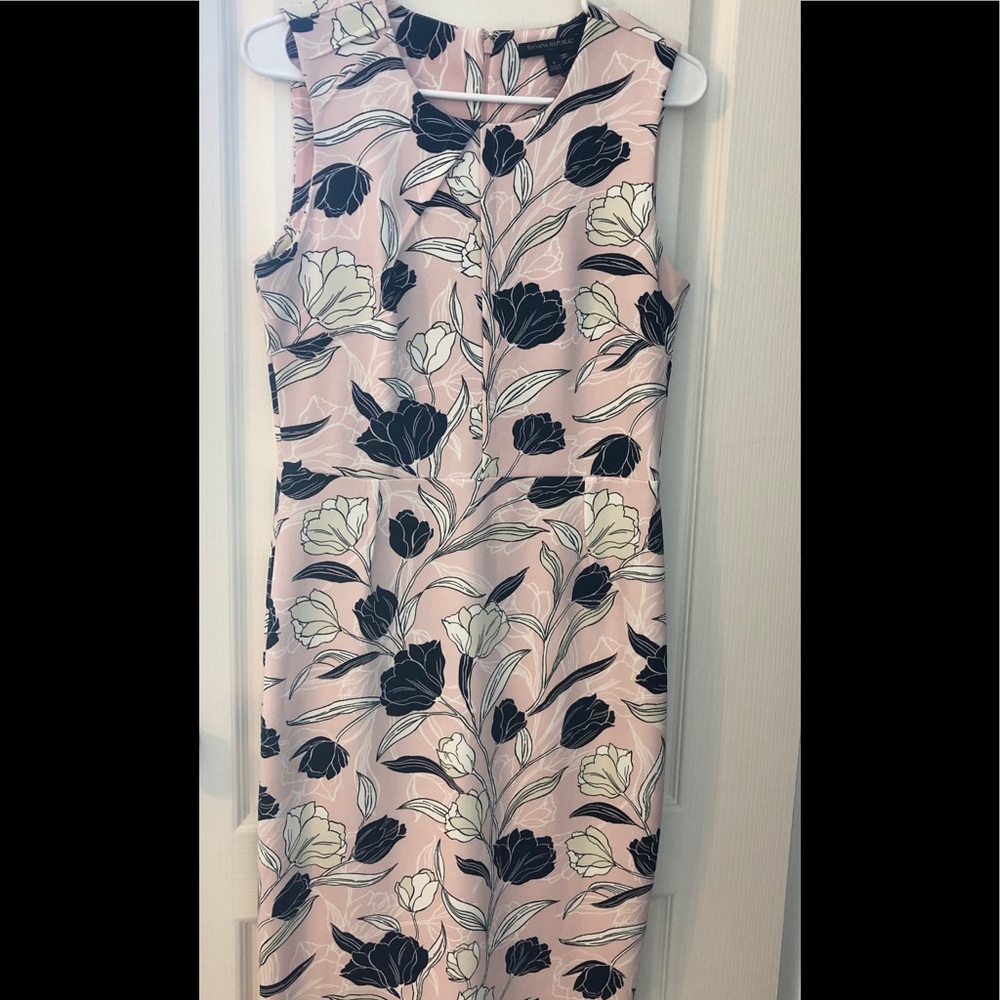 Banana Republic Flower Midi Dress